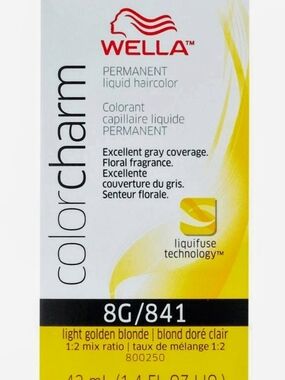 Wella Color Charm 8G/841 Light Golden Blonde